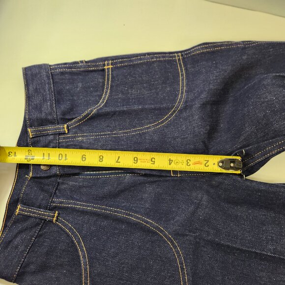 Sears Girls 14 High Waisted Wide Leg Flare Jeans Vtg 1970s - Picture 13 of 13